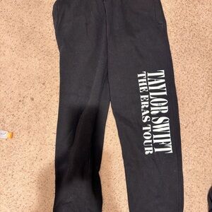Taylor Swift Eras Tour Black Sweatpants